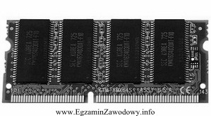 Jaki rodzaj modułu pamięci RAM przedstawiono na zdję