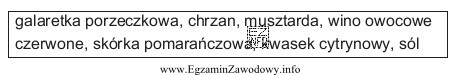 Jaką potrawę można przygotować, wykorzystując wszystkie składniki 