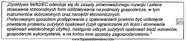 Na podstawie fragmentu dyrektywy, preferowanym sposobem w zakresie postępowania 