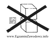 Przedstawiony na rysunku znak umieszczony na opakowaniu transportowym oznacza, ż