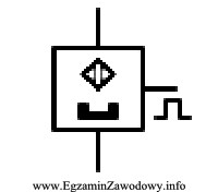 Przedstawiony symbol graficzny jest oznaczeniem czujnika