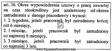 Pan Jak Kowalski podpisał umowę o pracę na czas nieokreś