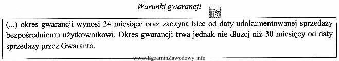 Henryk Zatorski zakupił czajnik elektryczny, w którym po pewnym 