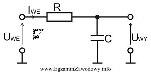 Rysunek przedstawia schemat filtru