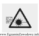 Umieszczony na urządzeniu telekomunikacyjnym znak (rysunek) jest ostrzeżeniem 