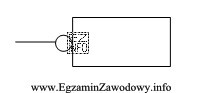 Symbol graficzny oznacza układ reagujący na