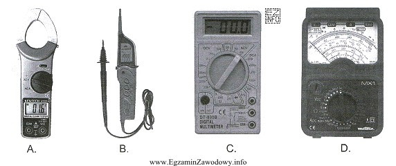 Należy zmierzyć natężenie prądu w obwodzie elektrycznym 