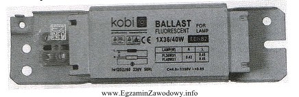 Jaki element oprawy oświetleniowej przedstawiono na rysunku?