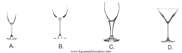 Kieliszek do wina musującego przedstawia zdjęcie