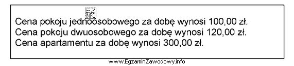 Panu Krzysztofowi Zielińskiemu skradziono z zajmowanego dwuosobowego pokoju, nowy 