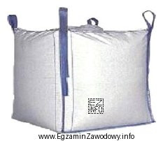 W opakowaniu typu <i>big bag</i>, przedstawionym na rysunku, 