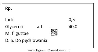 Aby możliwe było sporządzenie leku według 