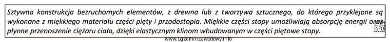 Który typ stopy protezowej opisano w ramce?