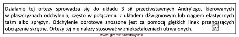 Na jakim poziomie powinny znajdować się osie przegubów kolanowych 